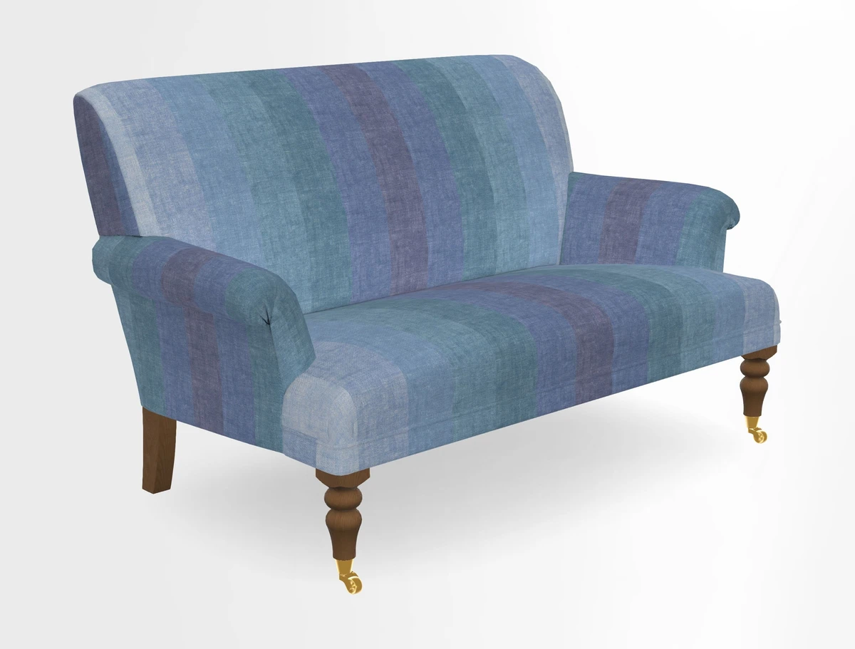 Midhurst 2 Seater Sofa in V&A Collection Botanical Collage All Over