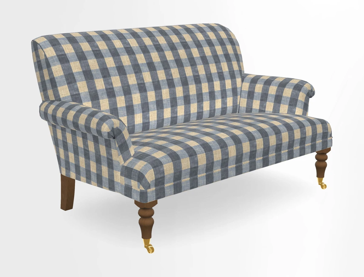 Midhurst 2 Seater Sofa in V&A Collection Botanical Collage All Over