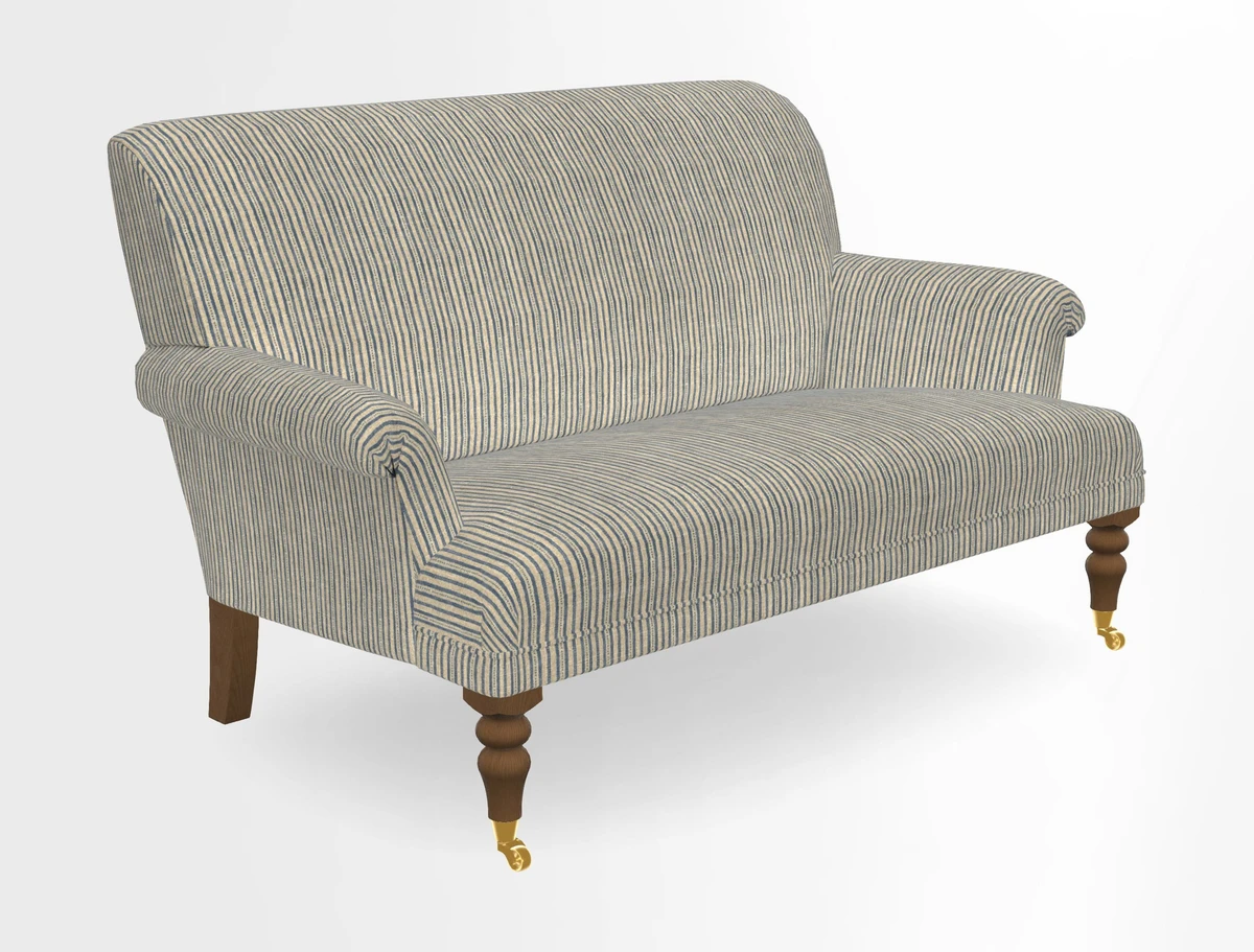 Midhurst 2 Seater Sofa in V&A Collection Botanical Collage All Over