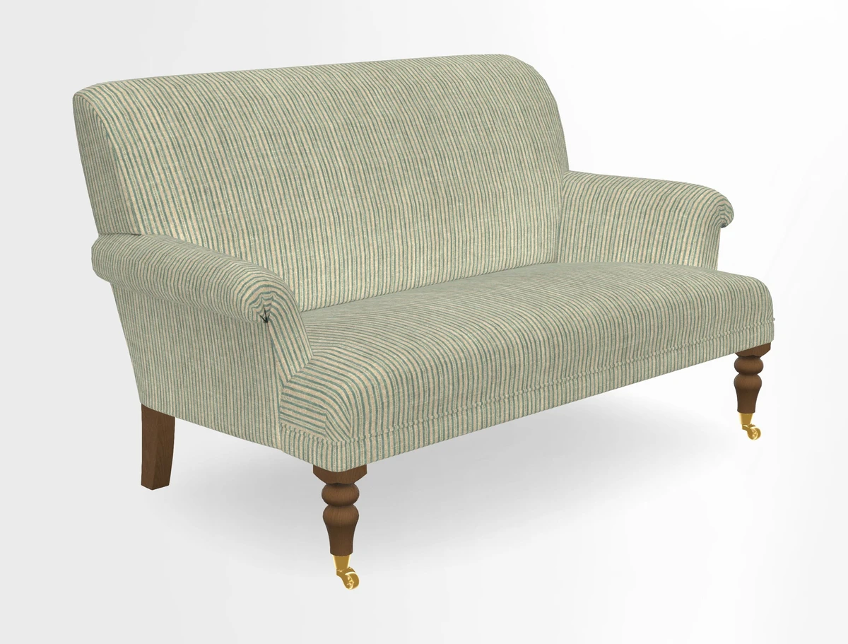Midhurst 2 Seater Sofa in V&A Collection Botanical Collage All Over