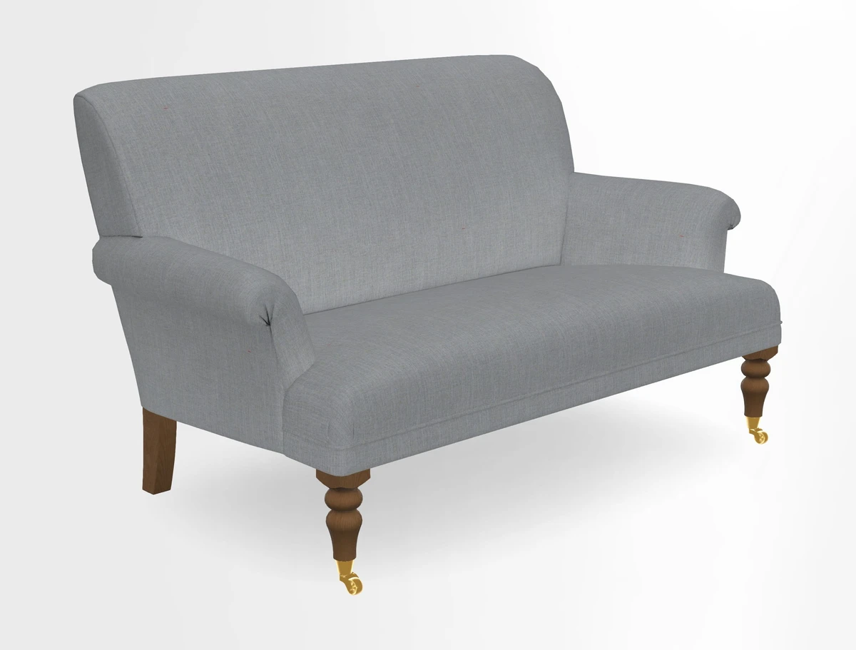 Midhurst 2 Seater Sofa in V&A Collection Botanical Collage All Over
