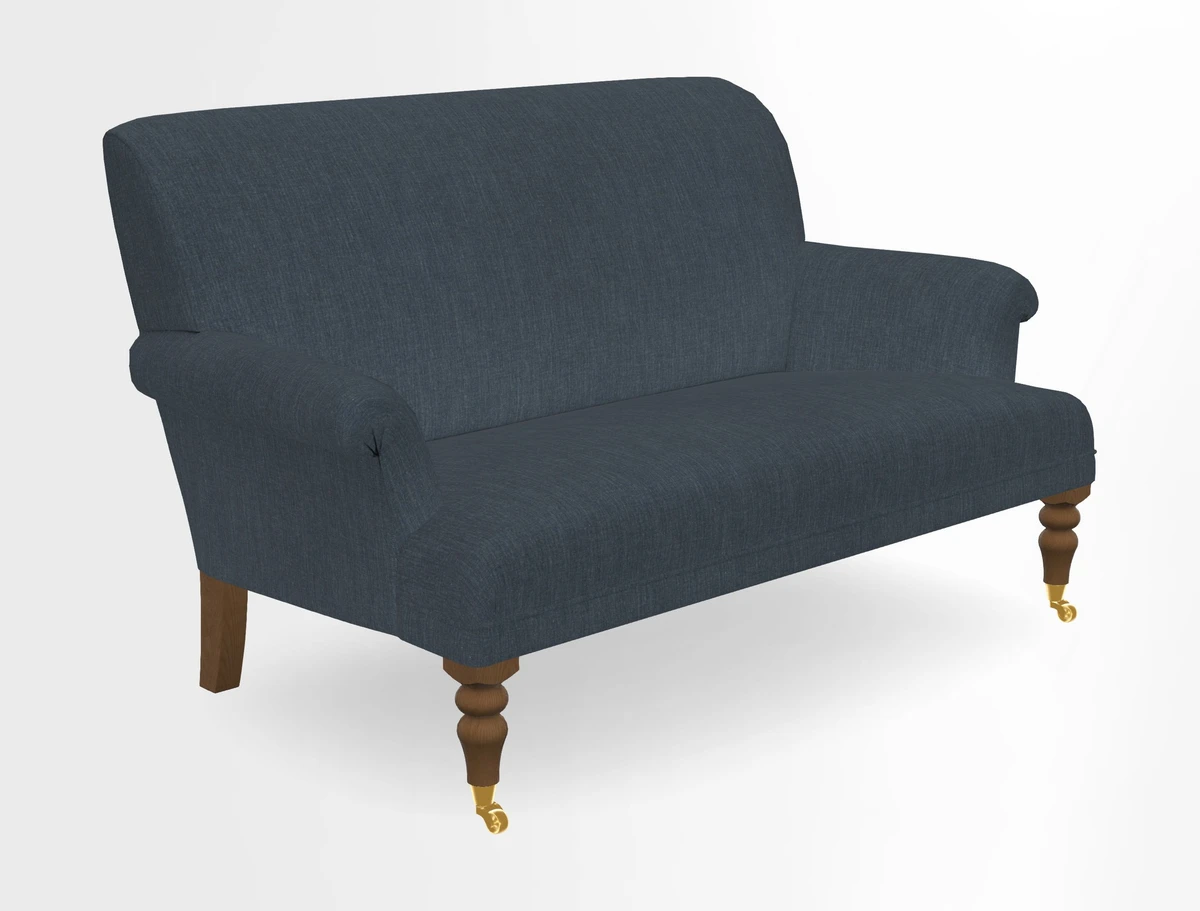 Midhurst 2 Seater Sofa in V&A Collection Botanical Collage All Over