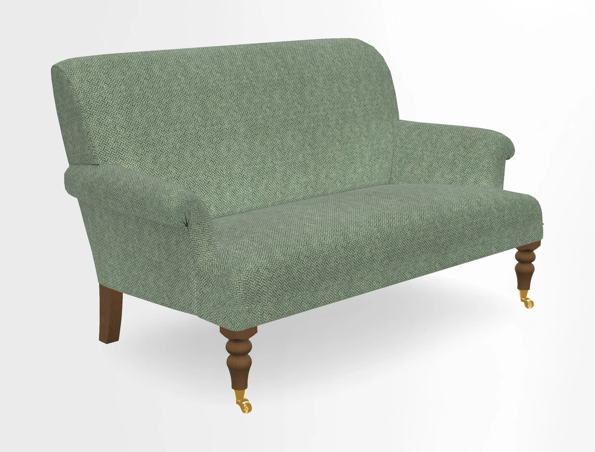 Midhurst 2 Seater Sofa in V&A Collection Botanical Collage All Over