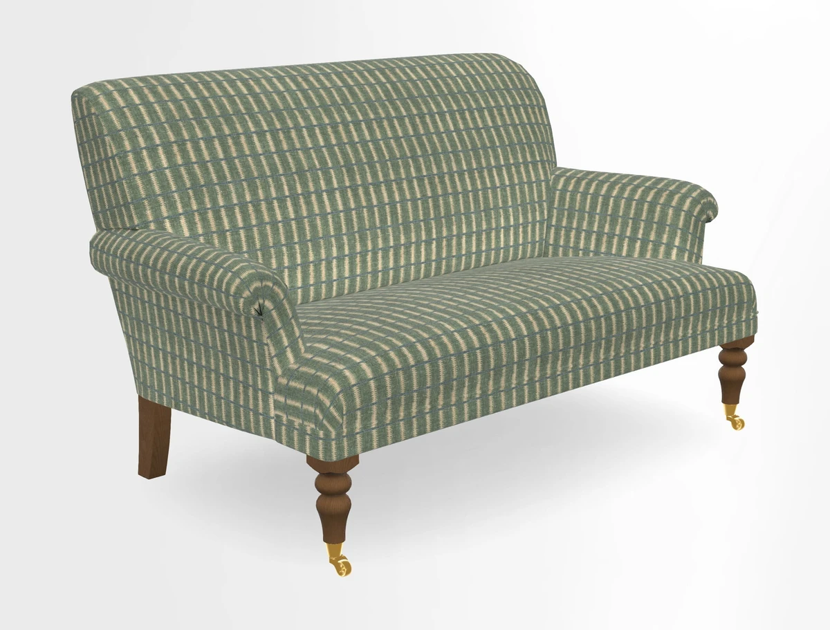 Midhurst 2 Seater Sofa in V&A Collection Botanical Collage All Over