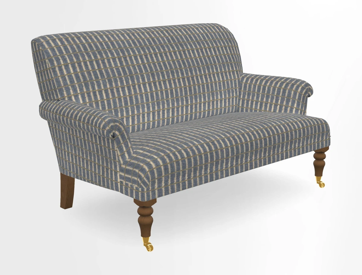 Midhurst 2 Seater Sofa in V&A Collection Botanical Collage All Over
