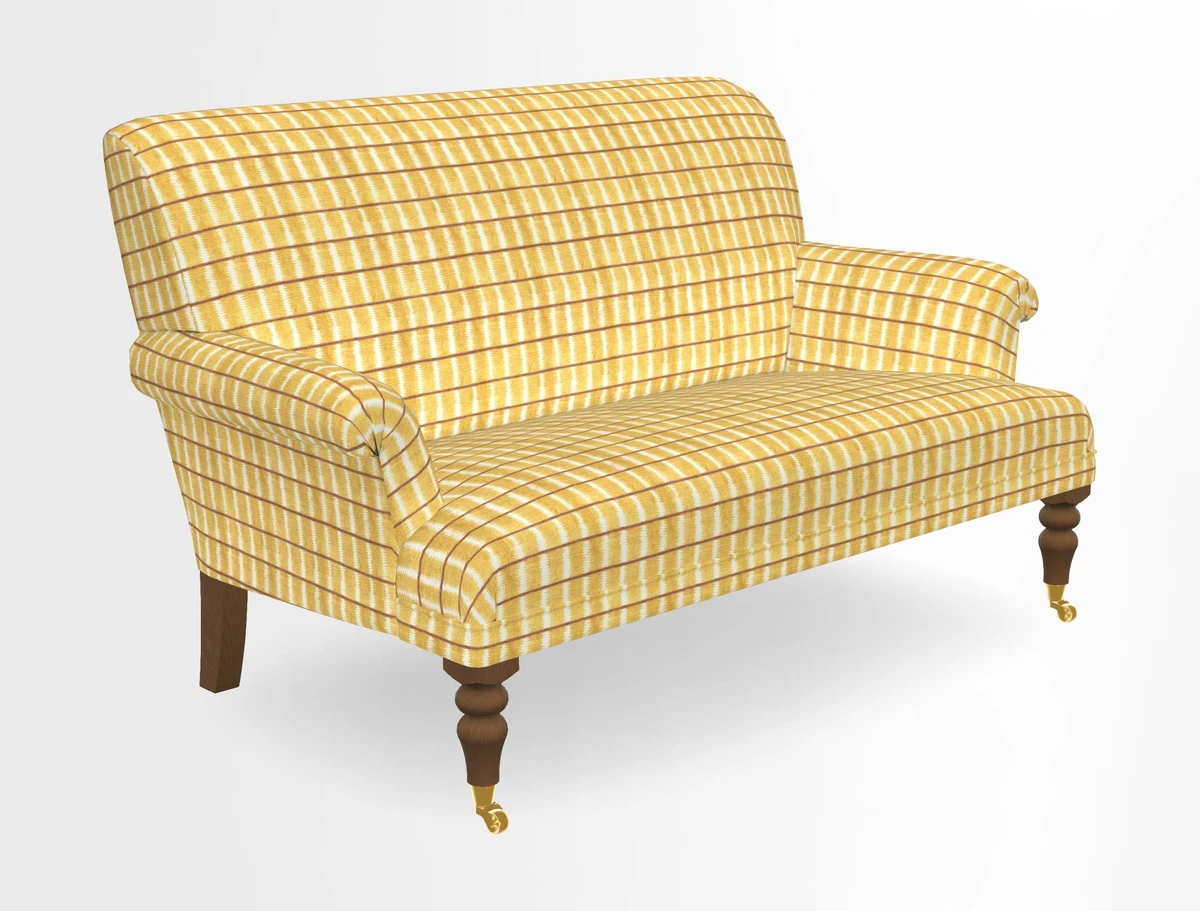 Midhurst 2 Seater Sofa in V&A Collection Botanical Collage All Over