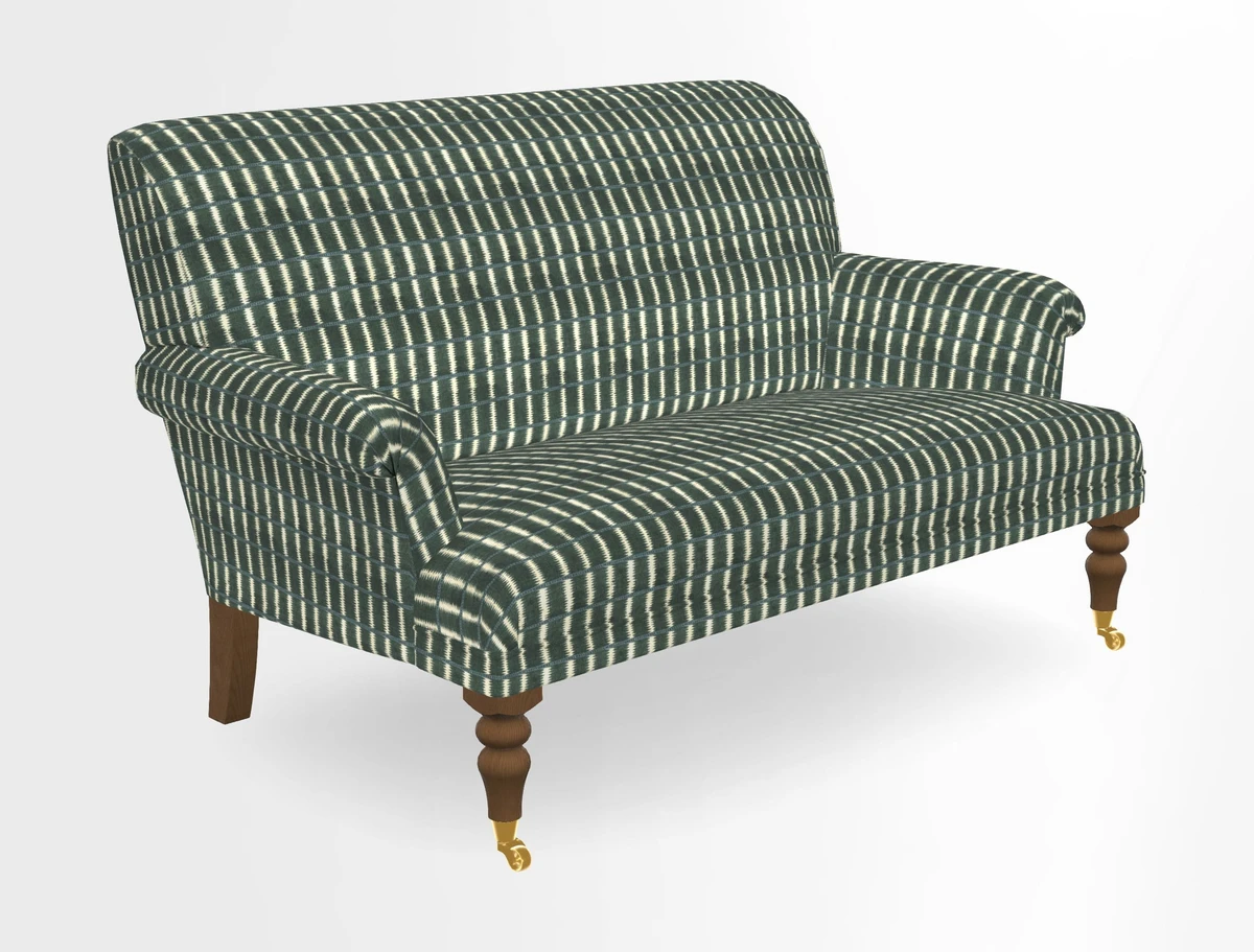 Midhurst 2 Seater Sofa in V&A Collection Botanical Collage All Over