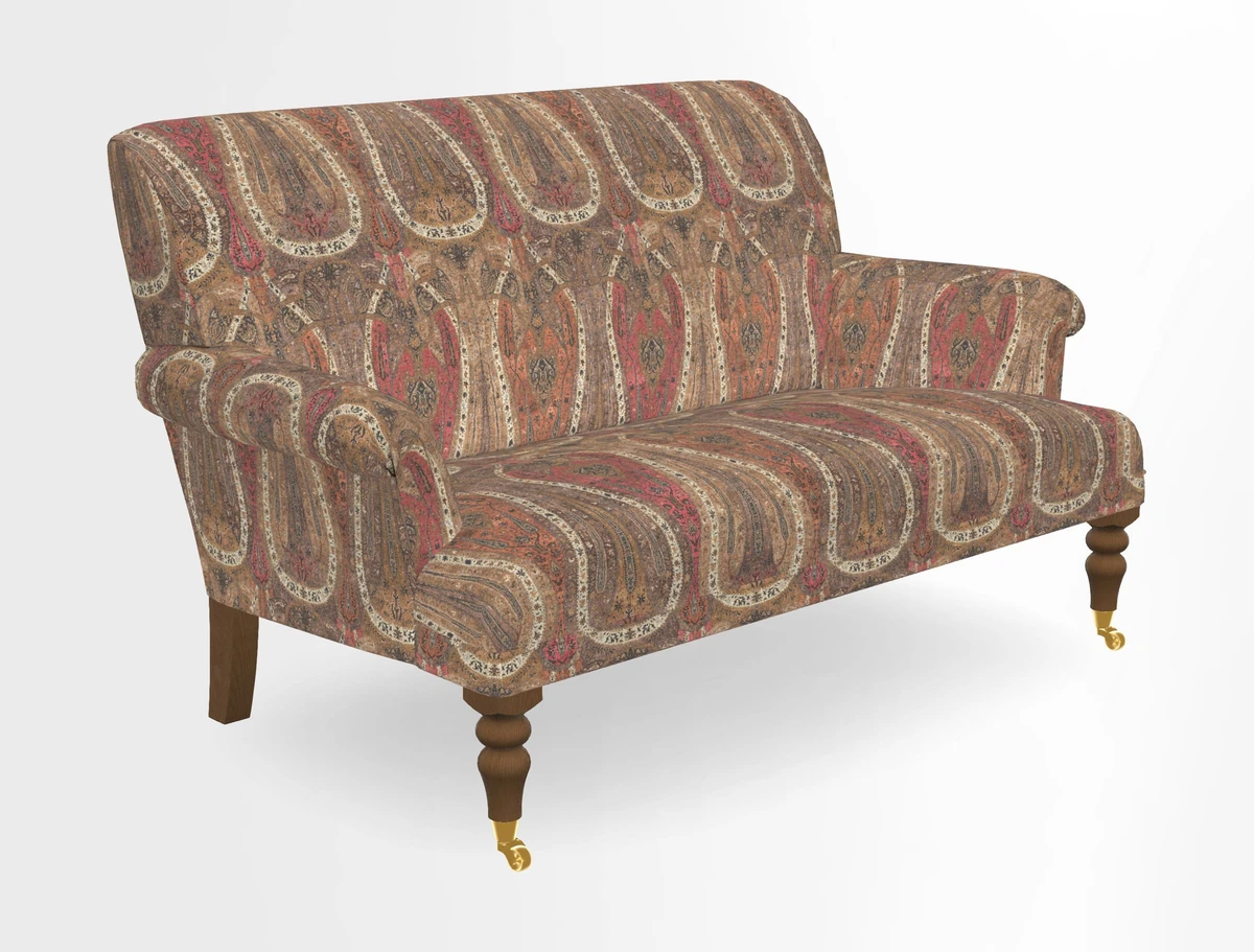 Midhurst 2 Seater Sofa in V&A Collection Botanical Collage All Over