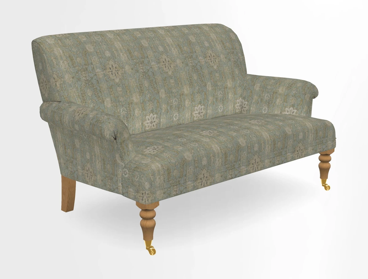 Midhurst 2 Seater Sofa in V&A Collection Botanical Collage All Over