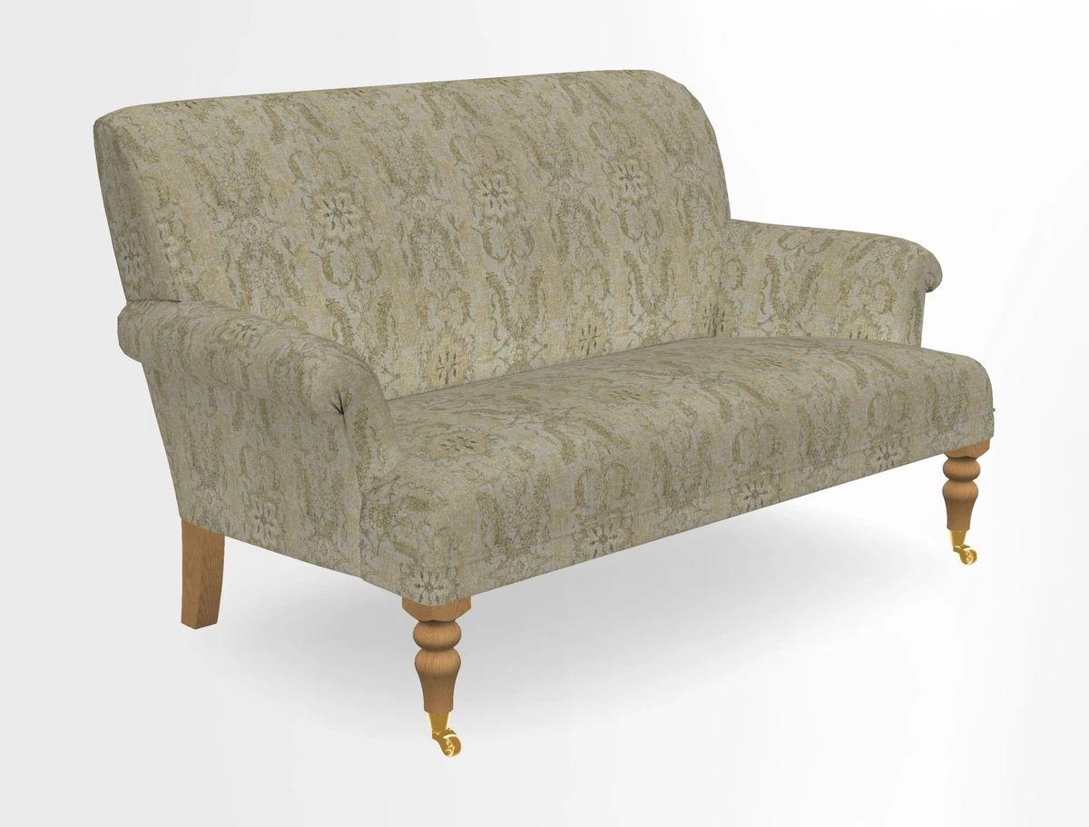 Midhurst 2 Seater Sofa in V&A Collection Botanical Collage All Over