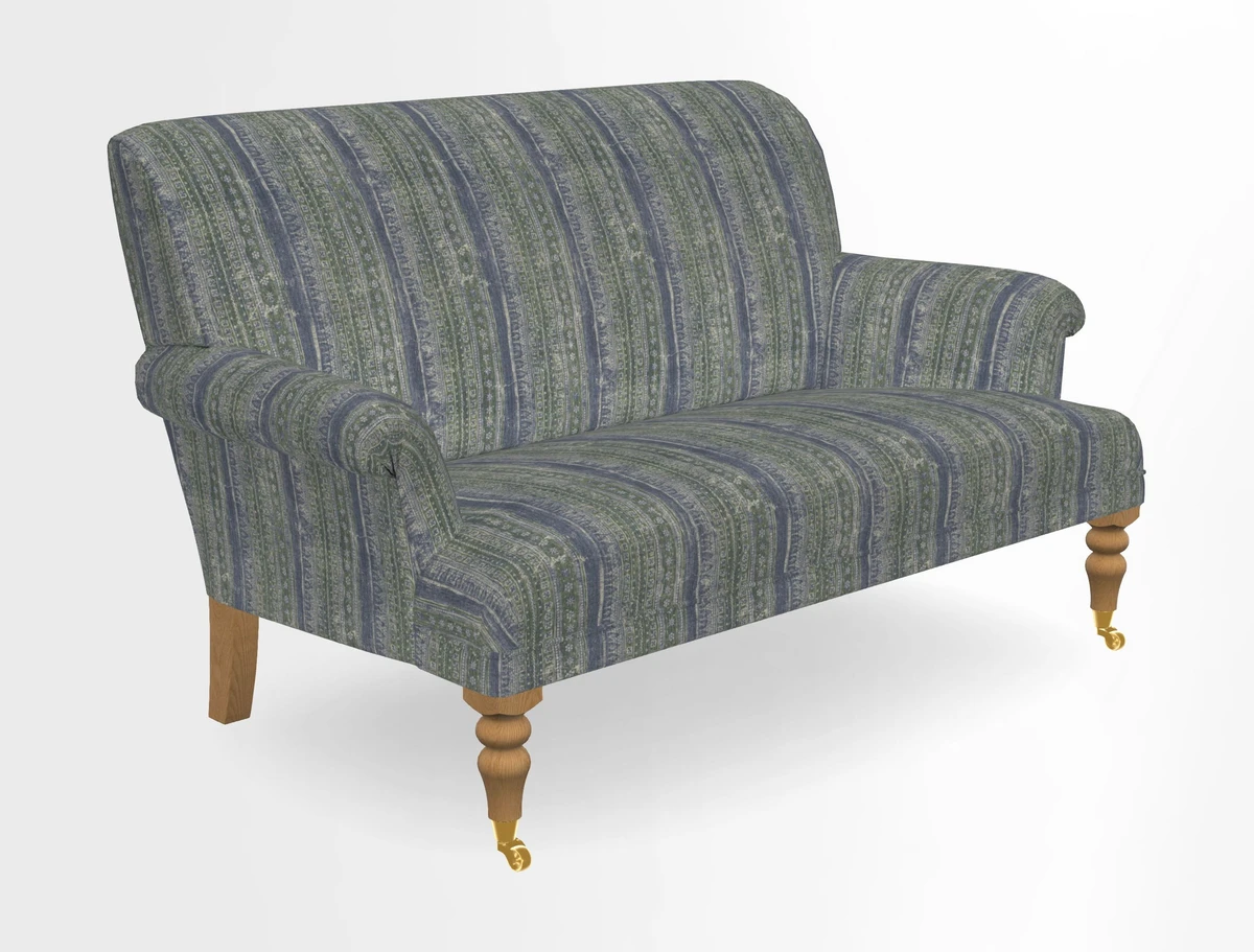 Midhurst 2 Seater Sofa in V&A Collection Botanical Collage All Over