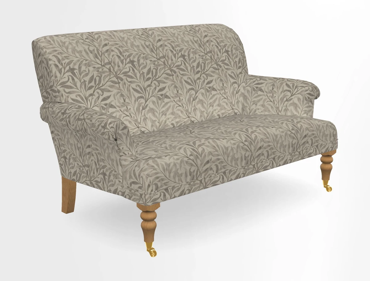 Midhurst 2 Seater Sofa in V&A Collection Botanical Collage All Over