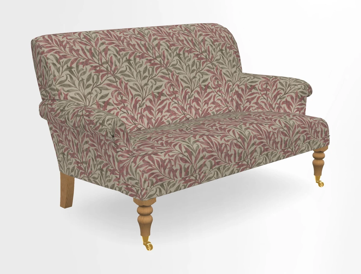 Midhurst 2 Seater Sofa in V&A Collection Botanical Collage All Over