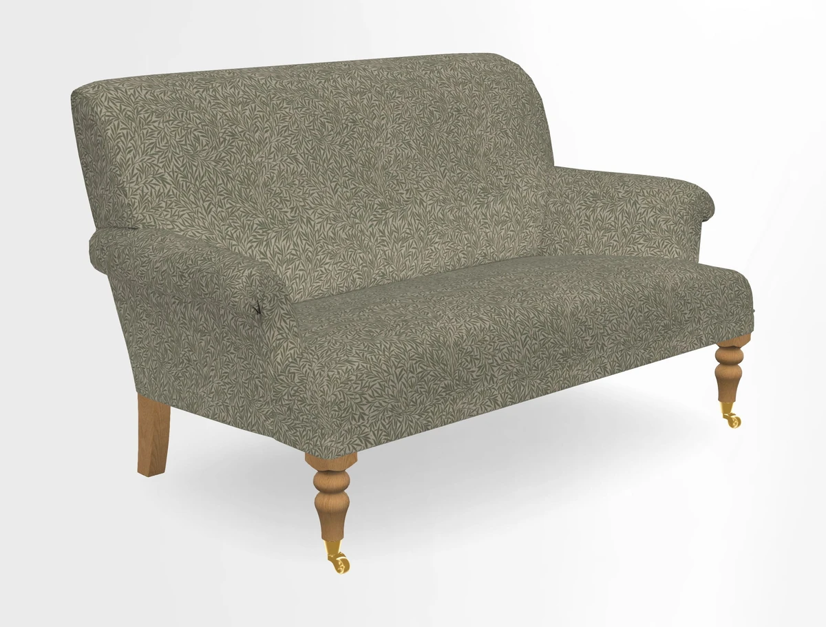 Midhurst 2 Seater Sofa in V&A Collection Botanical Collage All Over