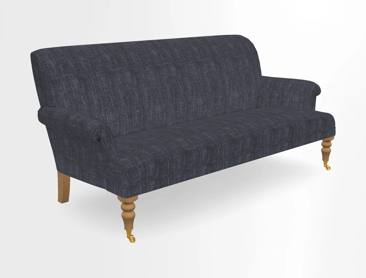 Midhurst Sofa in V&A Collection Botanical Collage All Over