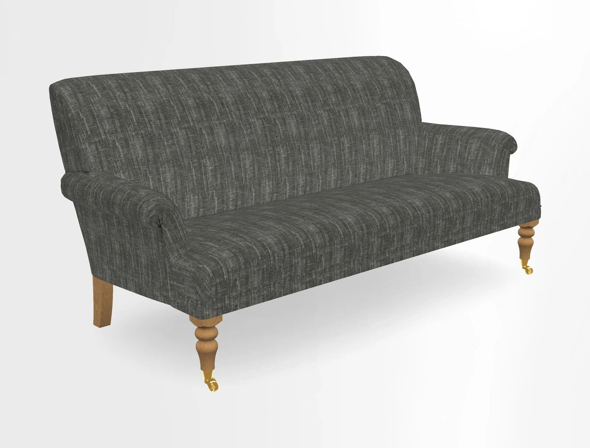 Midhurst Sofa in V&A Collection Botanical Collage All Over