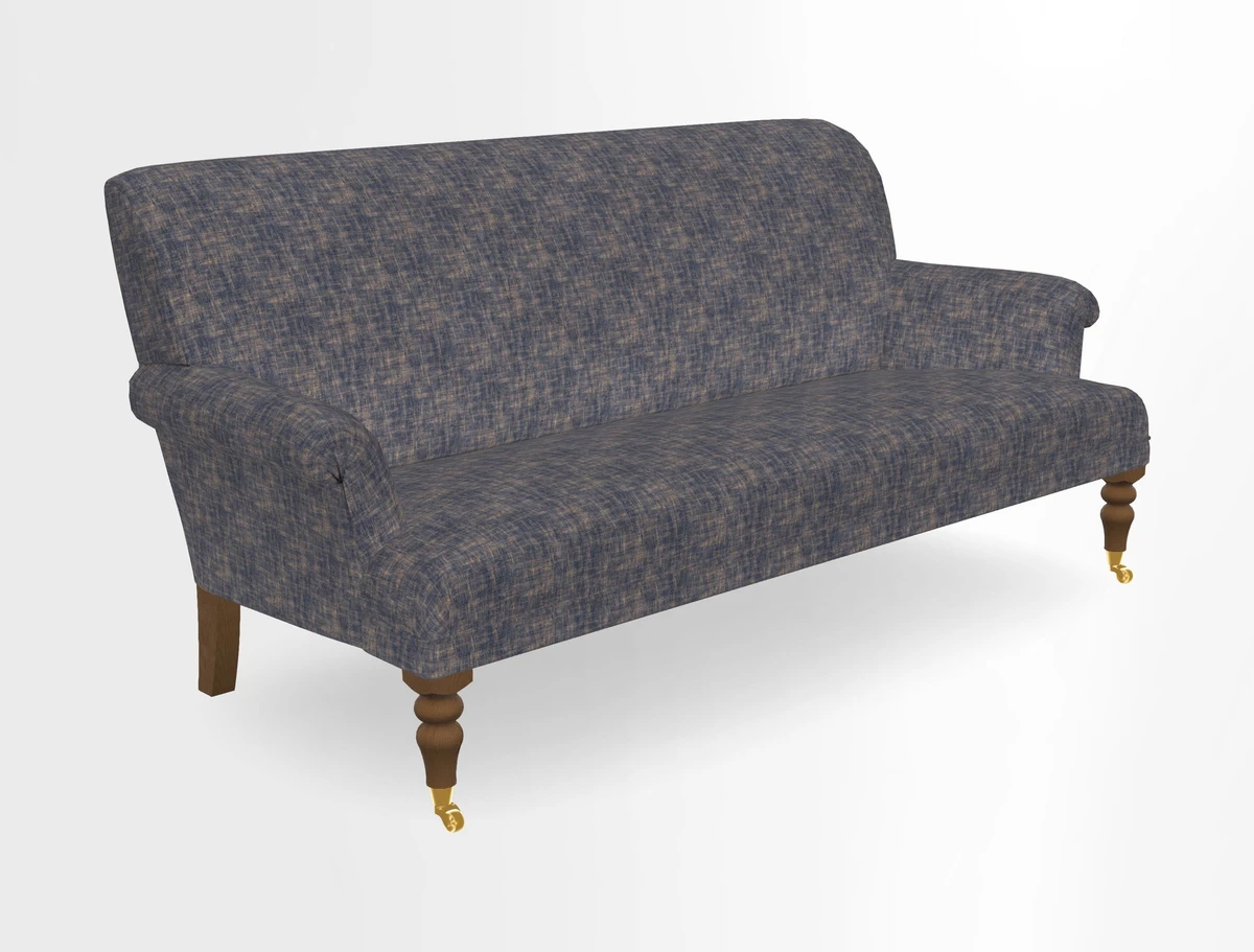 Midhurst Sofa in V&A Collection Botanical Collage All Over