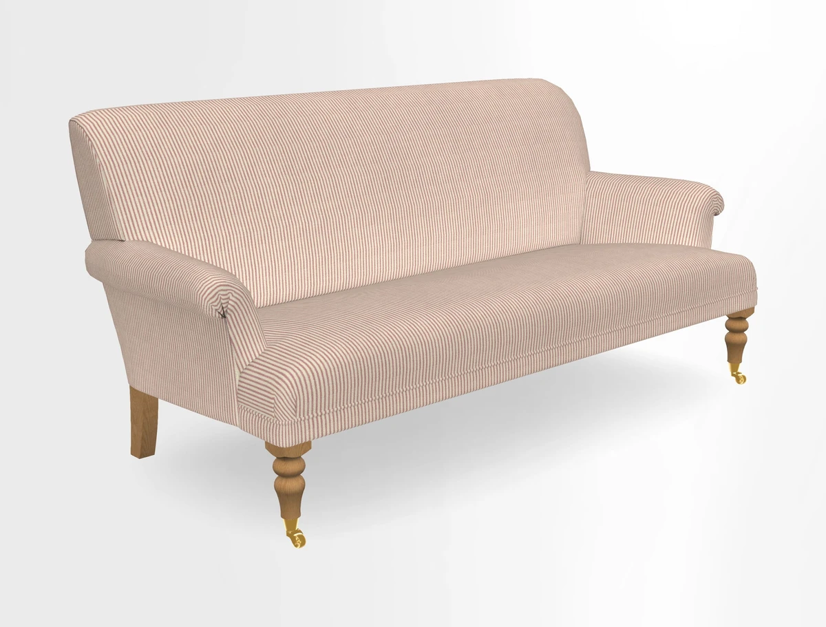 Midhurst Sofa in V&A Collection Botanical Collage All Over