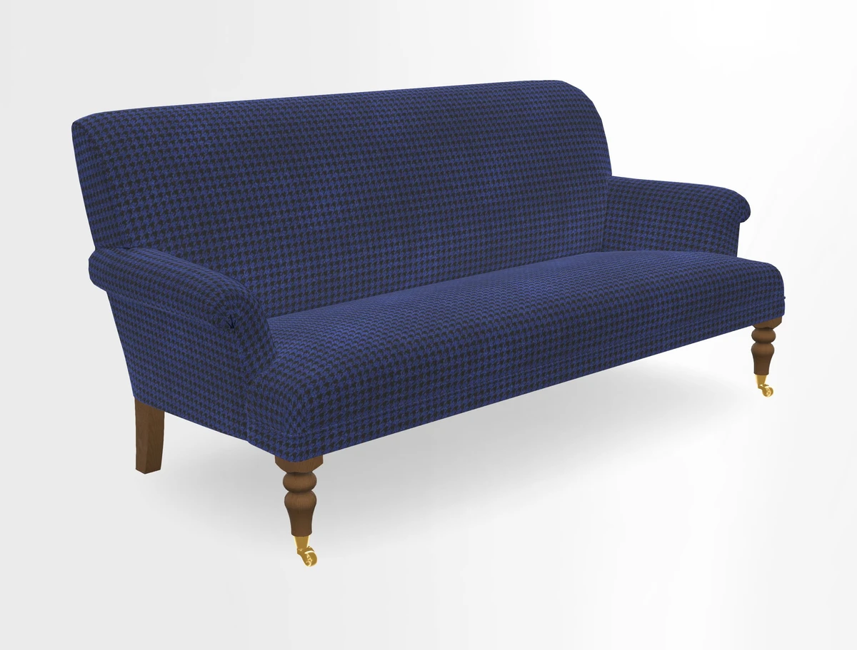 Midhurst Sofa in V&A Collection Botanical Collage All Over
