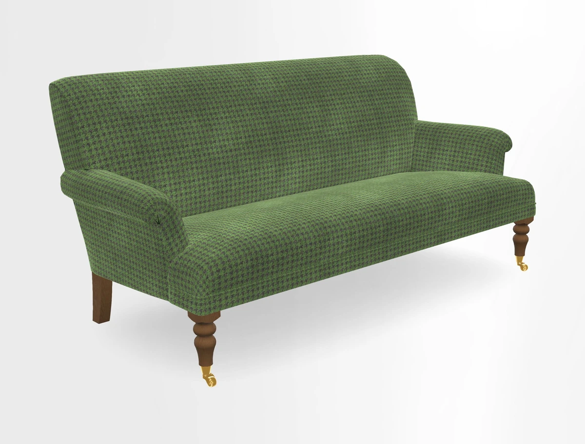 Midhurst Sofa in V&A Collection Botanical Collage All Over