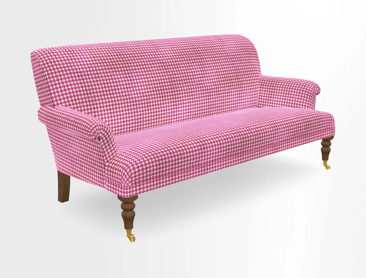 Midhurst Sofa in V&A Collection Botanical Collage All Over