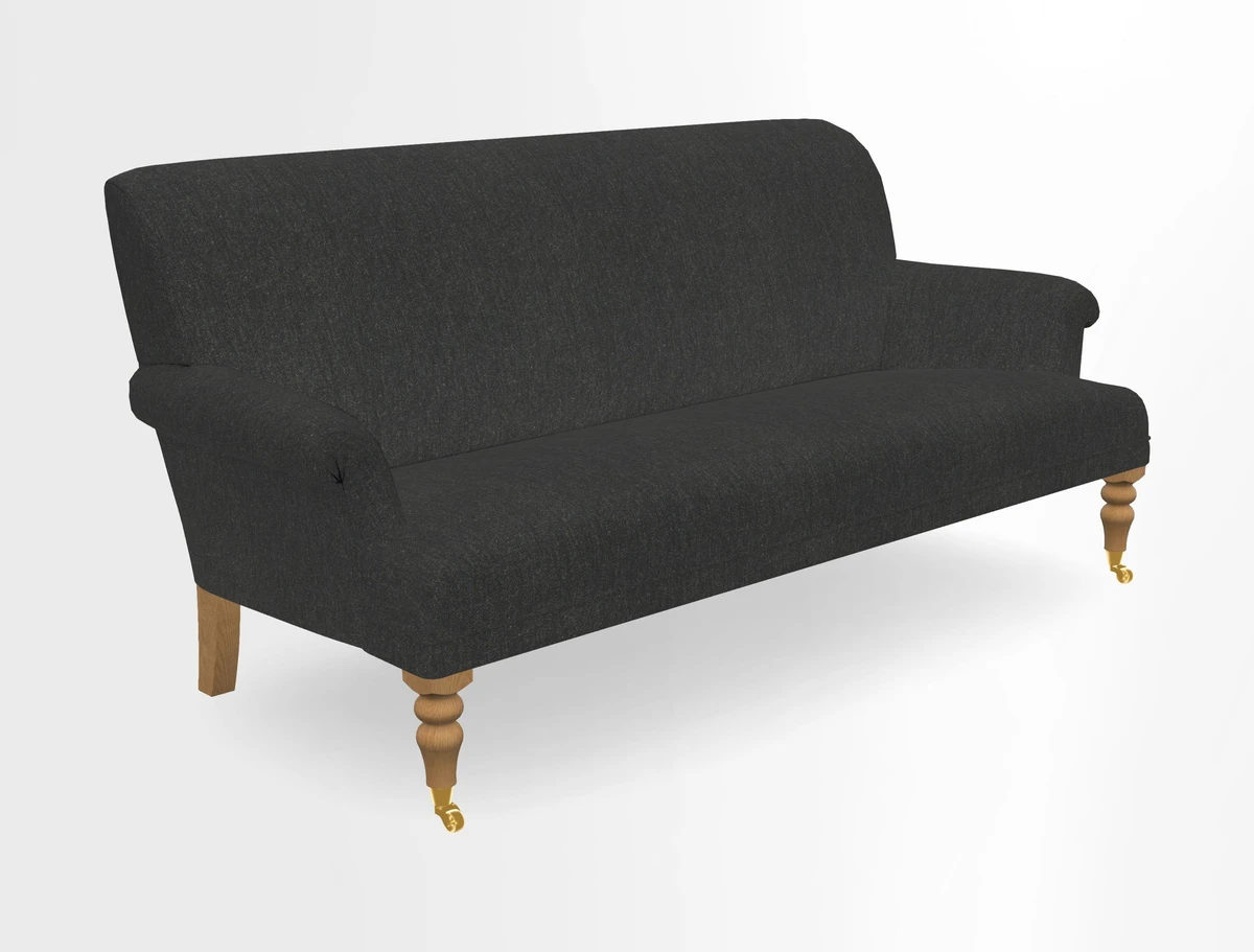 Midhurst Sofa in V&A Collection Botanical Collage All Over