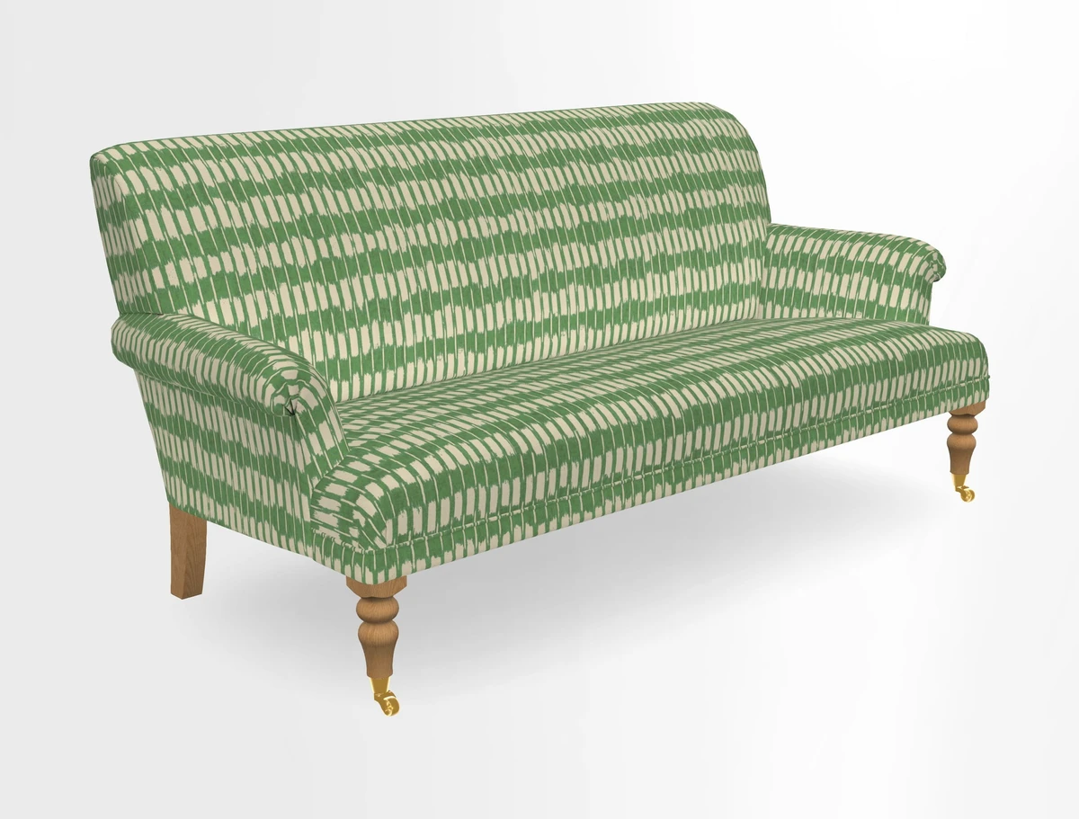 Midhurst Sofa in V&A Collection Botanical Collage All Over