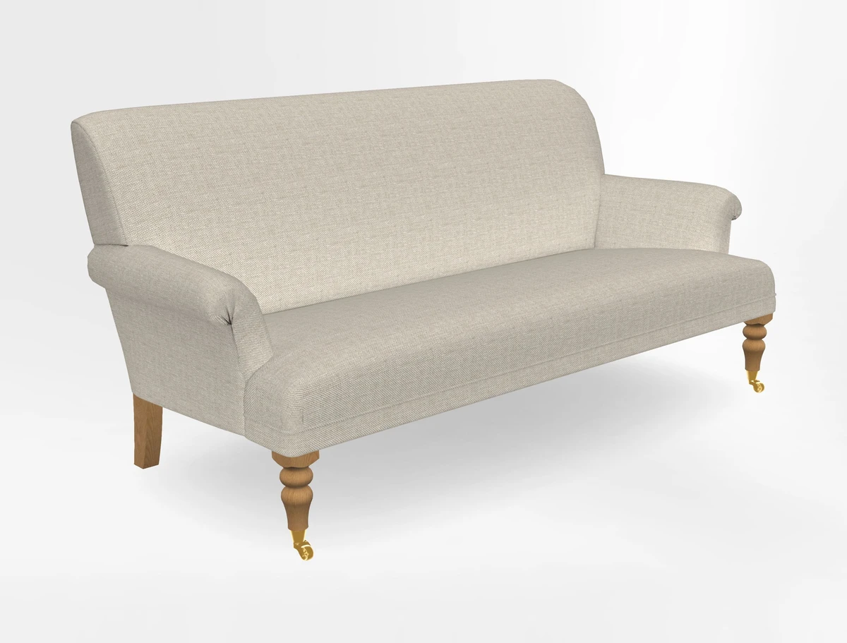 Midhurst Sofa in V&A Collection Botanical Collage All Over