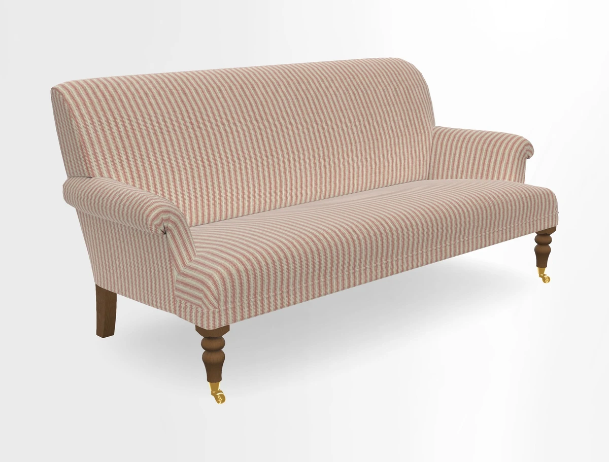 Midhurst Sofa in V&A Collection Botanical Collage All Over