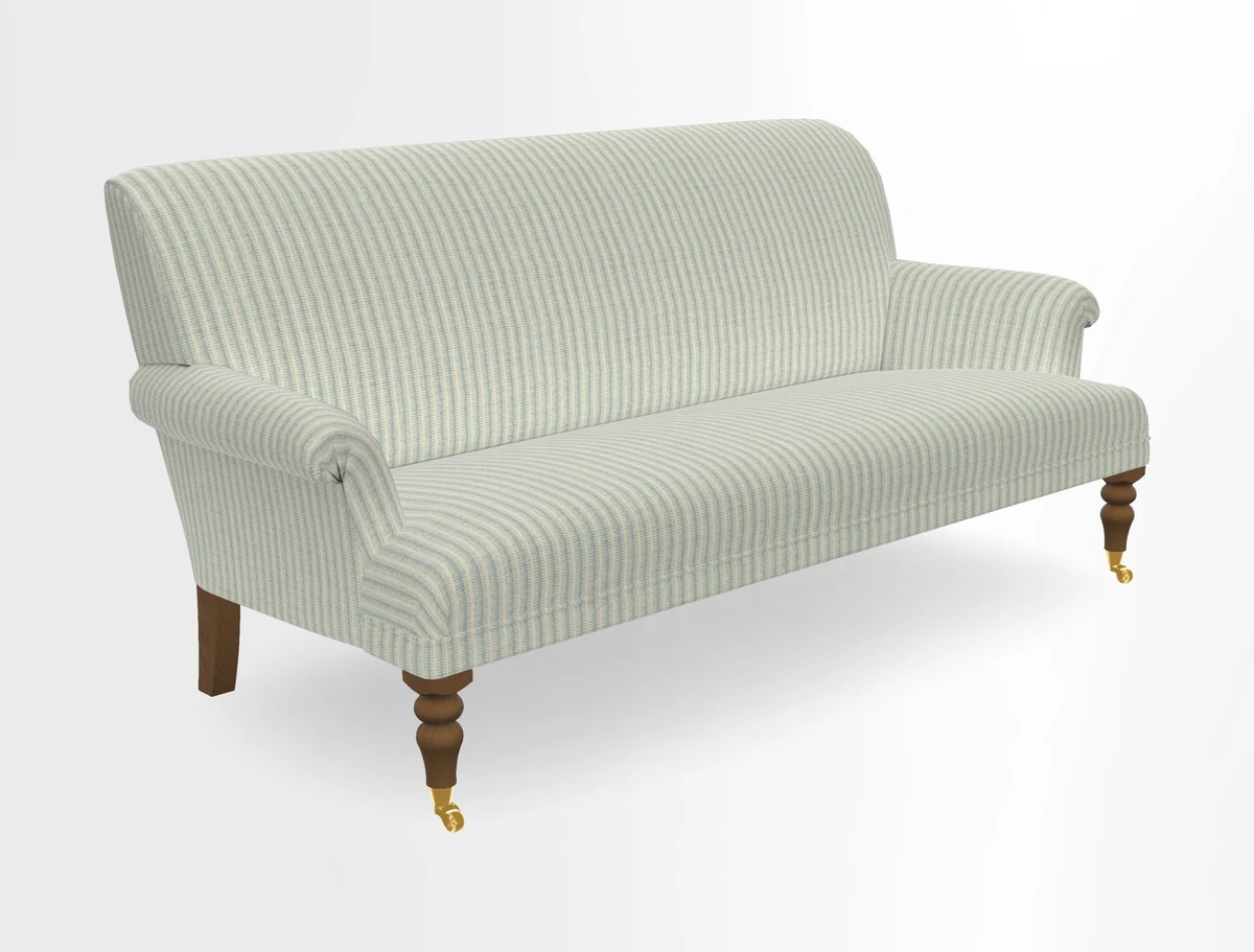 Midhurst Sofa in V&A Collection Botanical Collage All Over