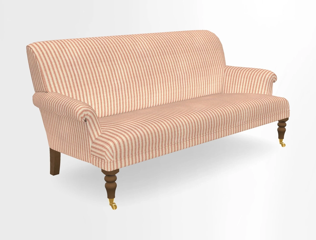 Midhurst Sofa in V&A Collection Botanical Collage All Over