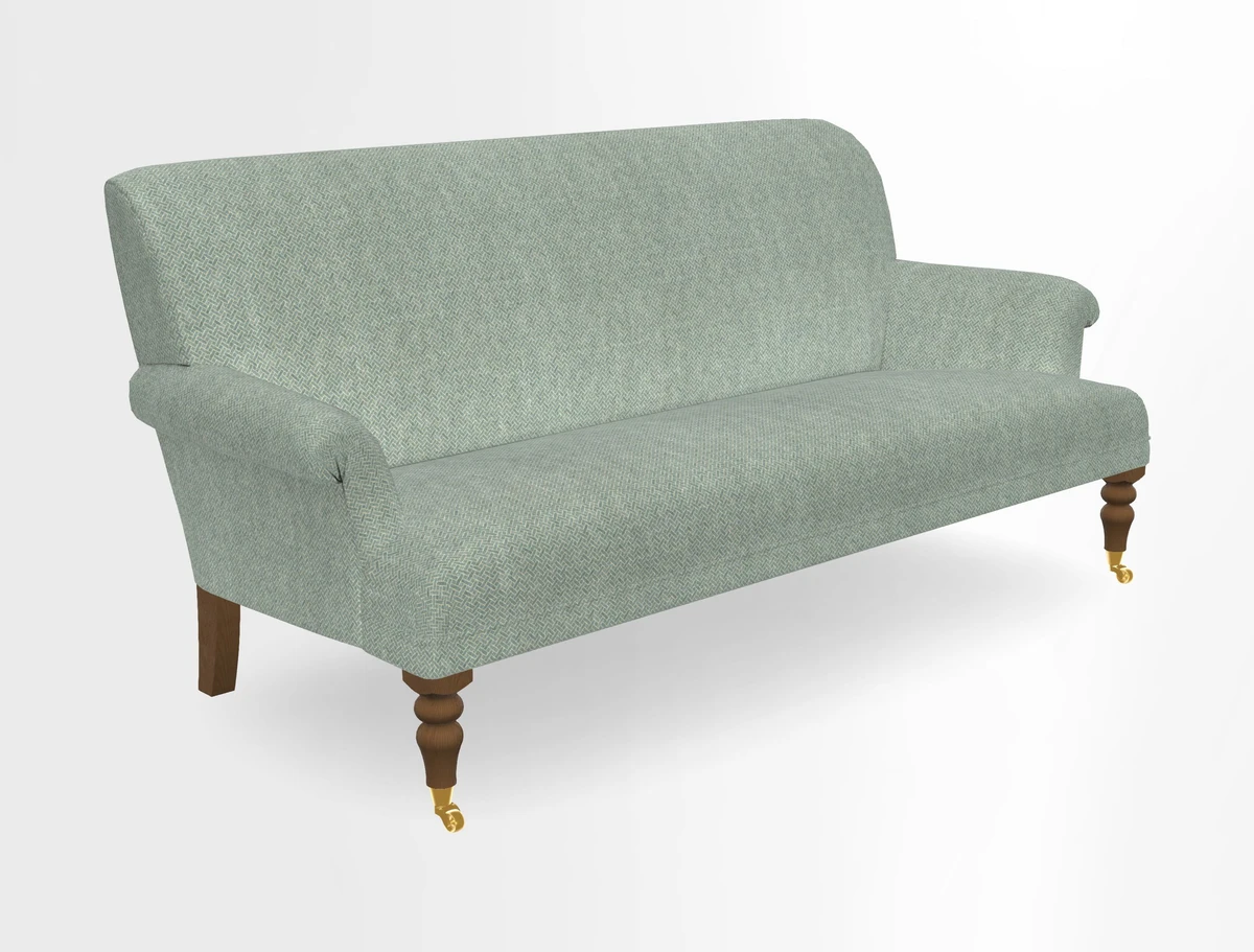 Midhurst Sofa in V&A Collection Botanical Collage All Over