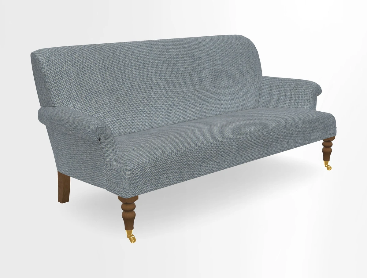 Midhurst Sofa in V&A Collection Botanical Collage All Over