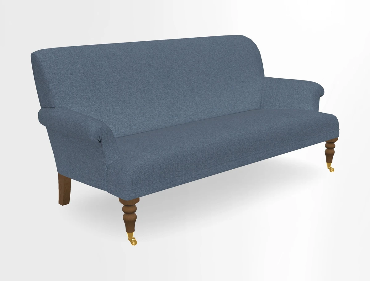 Midhurst Sofa in V&A Collection Botanical Collage All Over
