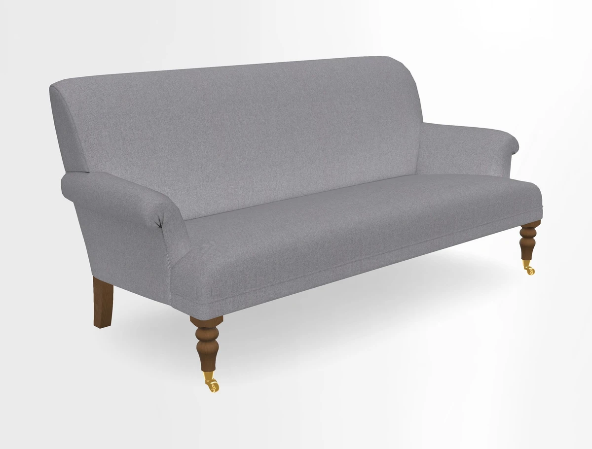 Midhurst Sofa in V&A Collection Botanical Collage All Over
