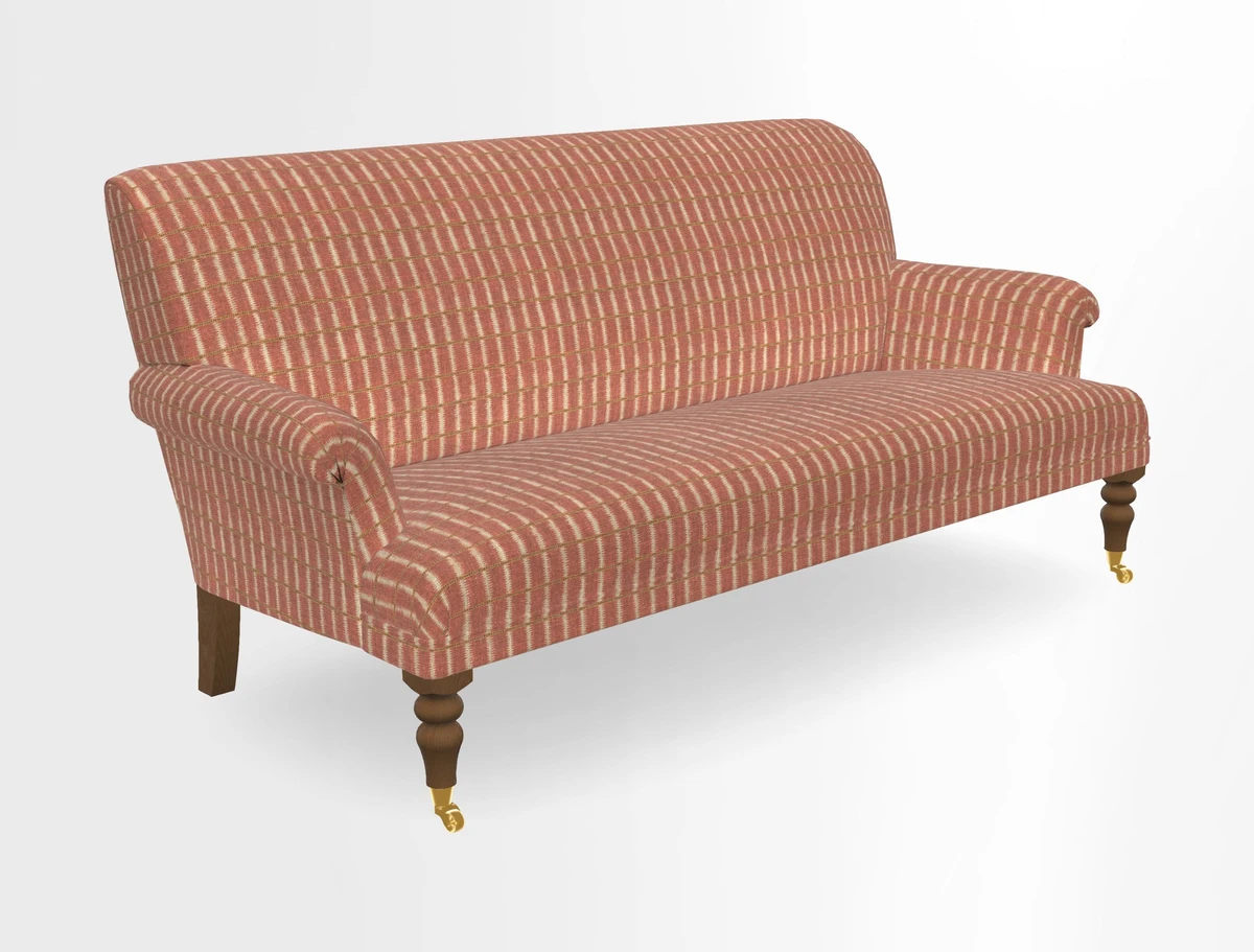 Midhurst Sofa in V&A Collection Botanical Collage All Over
