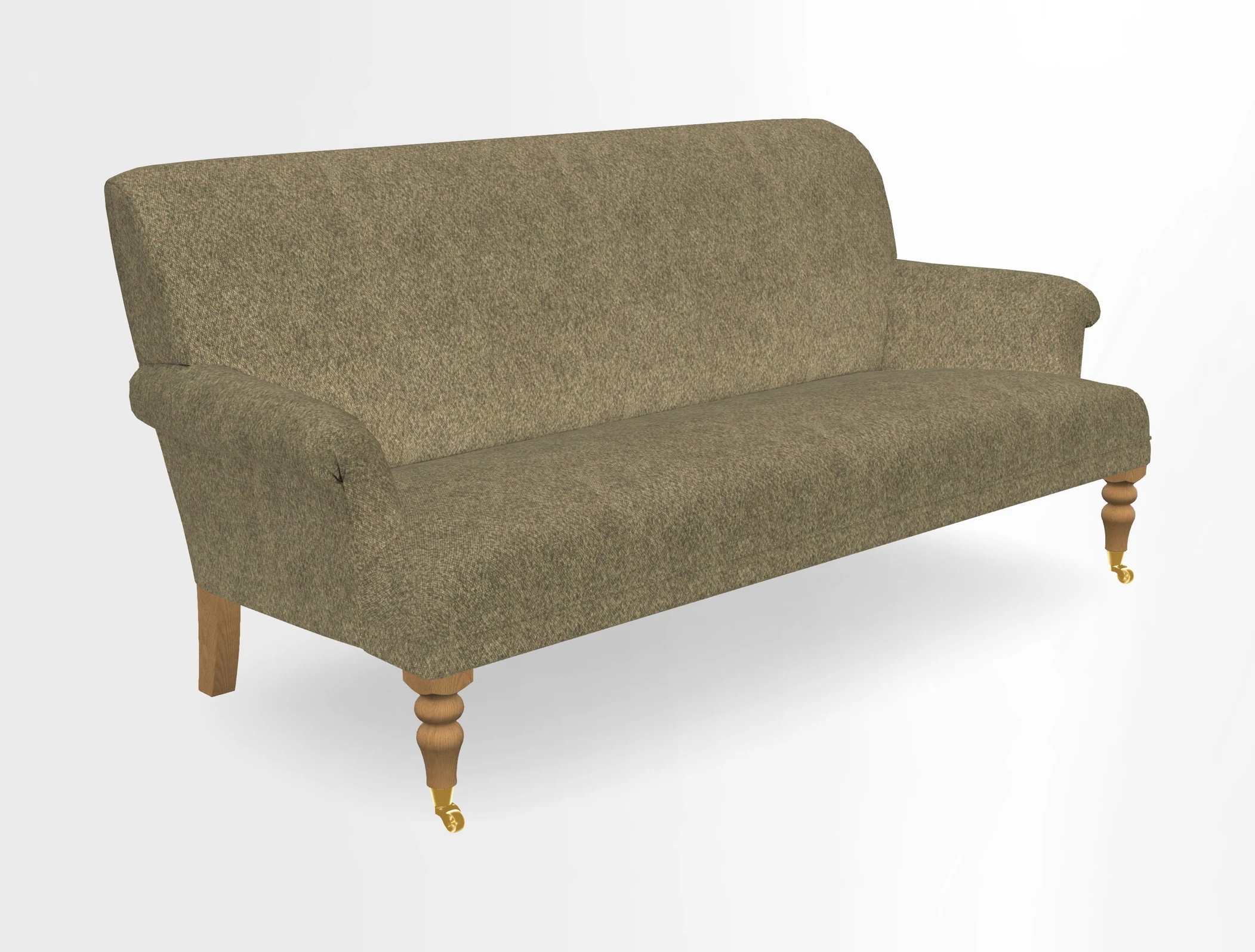 Midhurst Sofa in V&A Collection Botanical Collage All Over