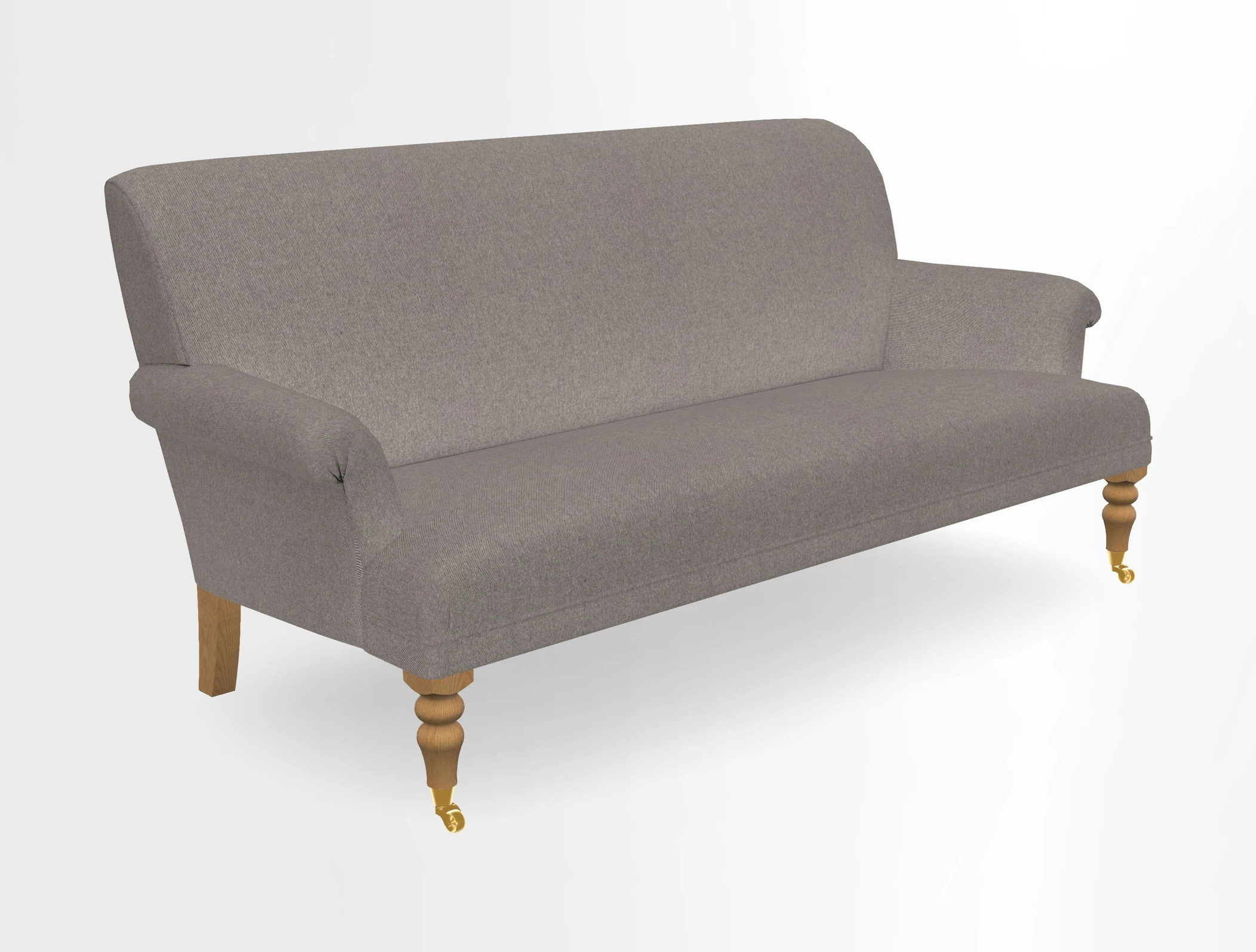Midhurst Sofa in V&A Collection Botanical Collage All Over