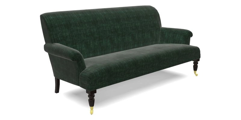 Midhurst Sofa in V&A Collection Botanical Collage All Over