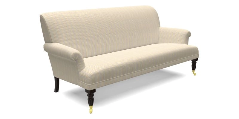 Midhurst Sofa in V&A Collection Botanical Collage All Over