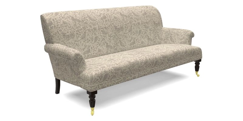 Midhurst Sofa in V&A Collection Botanical Collage All Over