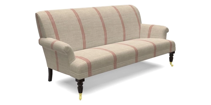 Midhurst Sofa in V&A Collection Botanical Collage All Over