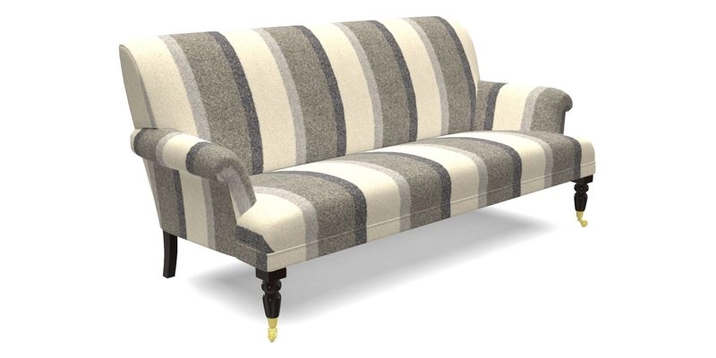 Midhurst Sofa in V&A Collection Botanical Collage All Over