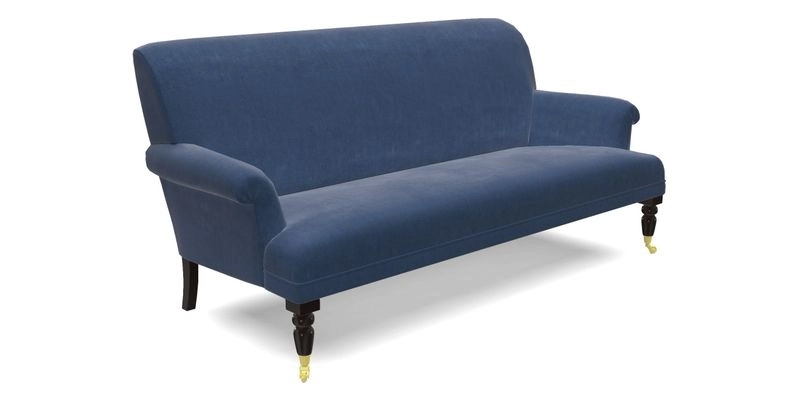 Midhurst Sofa in V&A Collection Botanical Collage All Over