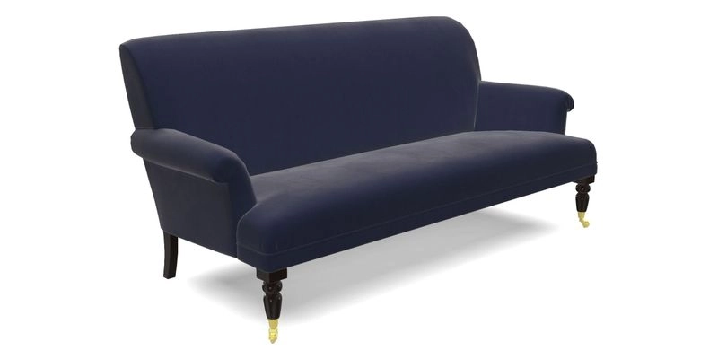 Midhurst Sofa in V&A Collection Botanical Collage All Over