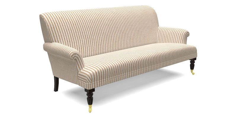 Midhurst Sofa in V&A Collection Botanical Collage All Over