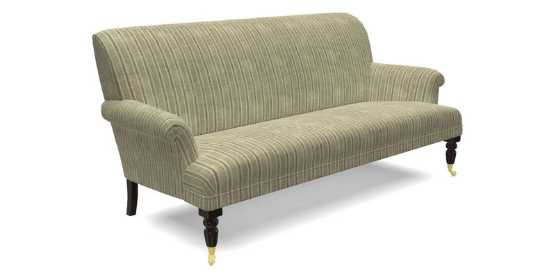 Midhurst Sofa in V&A Collection Botanical Collage All Over