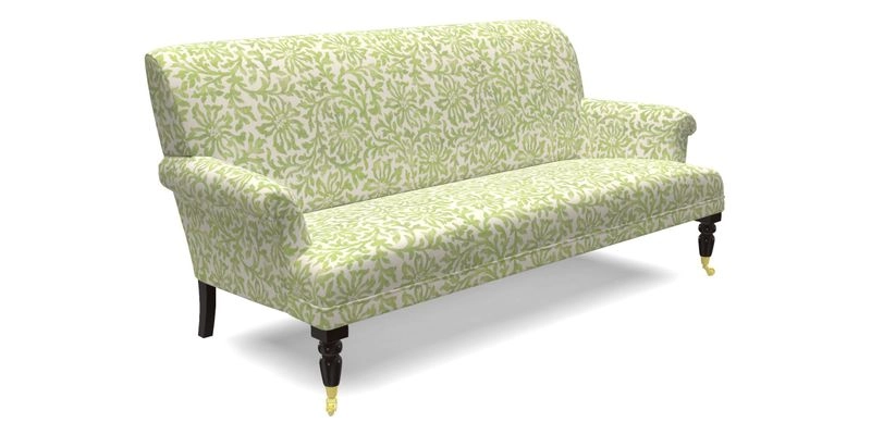 Midhurst Sofa in V&A Collection Botanical Collage All Over