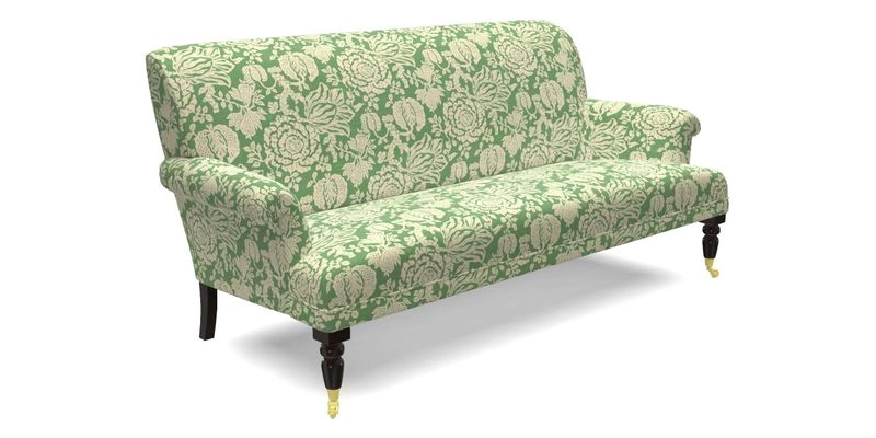 Midhurst Sofa in V&A Collection Botanical Collage All Over