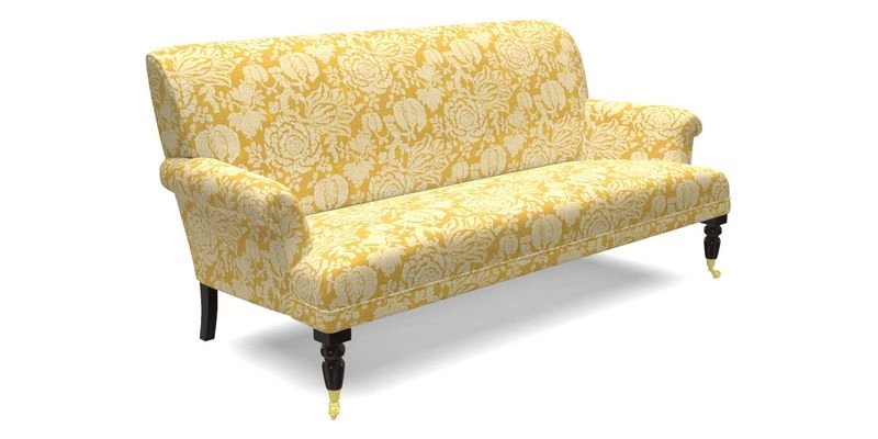 Midhurst Sofa in V&A Collection Botanical Collage All Over